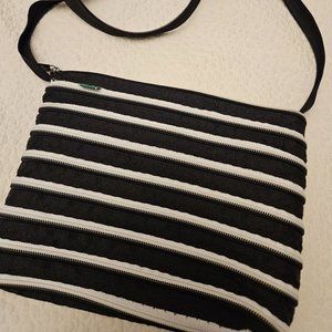 NWOT B&W Vegan "zipper purse" from Brazil